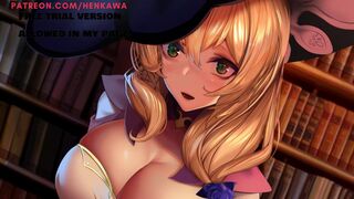 Hentai witch gives wants your cum! - 4k 60fps hentai
