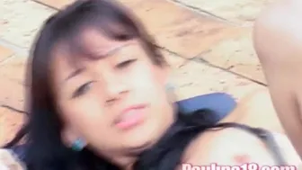 Premium GFs - Solo Teen Enjoying Masturbation Outdoors