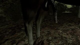 VR Game Play - centaur horse sex (Enchanted serie)