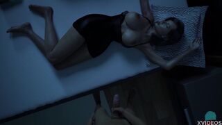 [Gameplay] MIDNIGHT PARADISE #XIII • Spraying hot cum all over her perfect tits