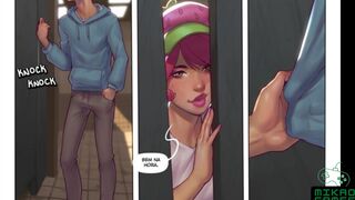 [Gameplay] Novinha de cabelo rosa adora dar Cu Gigante