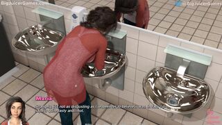 [Gameplay] Temptations are everywhere #2: Couple fucks in a public bathroom (HD Ga...