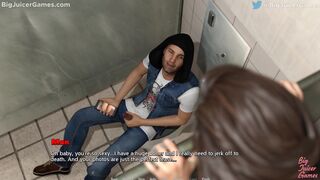 [Gameplay] Temptations are everywhere #2: Couple fucks in a public bathroom (HD Ga...