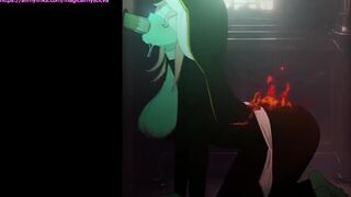 Hentai 2D Blowjob Animation Compilation (MagicalMysticVA Voice Acting)