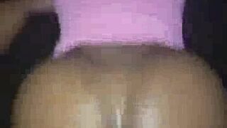 Blonde DP By Interracial BBC Anal Fucking Moment