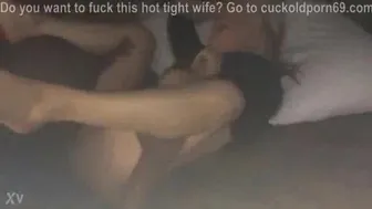 White Slut Loves His Hard Black Cock