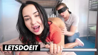 Horny Hostel - Freya Dee Plays With A Huge Cock - HORNY HOSTEL