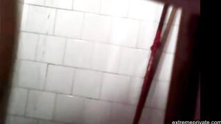 cunt and ass Colombian stepmom spied in shower