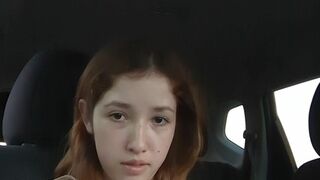 Faphouse - Flashing My Small Tits at the Car in Public