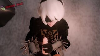 2B Gives You A Gloved Handjob [Infected_Heart] (MagicalMysticVA Voice)