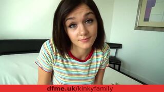 Family roleplay with age gap Real Natural Boobs