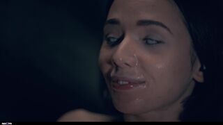 Alien Creature POSSESSES Eve Sweet And Ellie Luna Making Them Want To Fuck Each Other