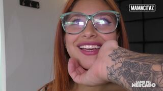 Colombian Slut Jesica Dulce Oiled & Fucked By Hard Cock - CARNE DEL MERCADO