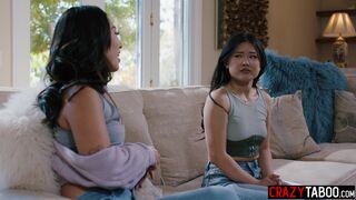 Sexy Asian teen found her new obsession