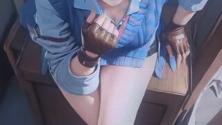 Asuka kazama tekken 8 fap tribute and cumshot