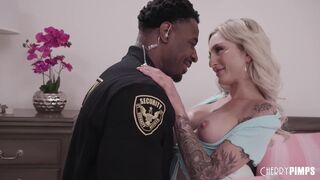 Petite Big Tits Alternative Blonde Babe Kathryn Mae Begs for Jax Slayher and His Big Black Cock