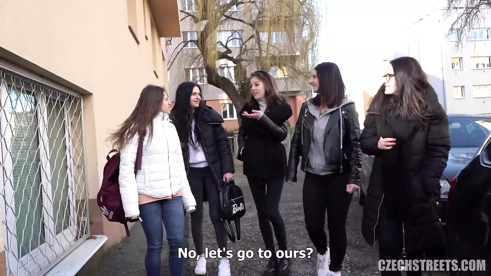 Czech Streets – Girls From Hairdressing Tech - FAPCAT