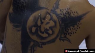 BDSM obsession muscle head Yoshi Kawasaki screws smooth twink nononsense