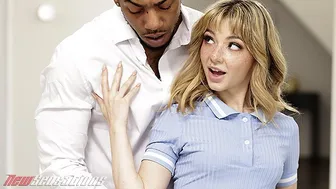 New Sensations - Please Slide Your Big Cock Slow In My Babysitter Pussy (Demi Hawks)