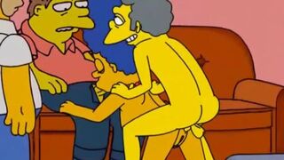 Marge Simpson real wife cheating