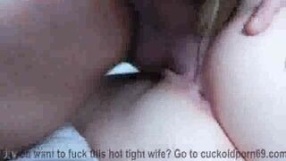 61 y-o White Cuckold Gets Young BBC Fucking