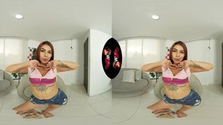 Smiling Latin Teen With Perfect Tits Fucked VR