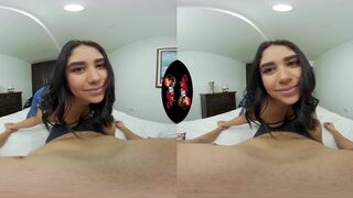 Very Cute Latin With Big Ass Bedroom Sex - VR Experience