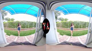 Teen Rubs Oil And Lets You Fuck Her - 5k VR