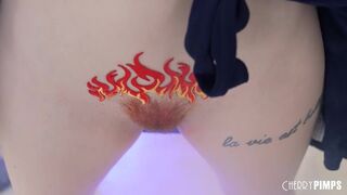 Petite Teen Redhead And Firecrotch Madi Collins Needs A Big Dick Fireman Hose For Her Pussy Fire