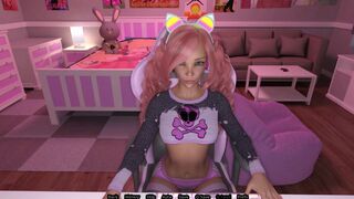 [Gameplay] Sexbot - the bunny got fucked
