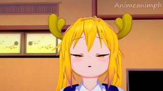 Fucking Tohru from Miss Kobayashi's Dragon Maid Until Creampie - Anime Hentai 3d Uncensored