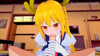 Fucking Tohru from Miss Kobayashi's Dragon Maid Until Creampie - Anime Hentai 3d Uncensored