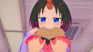 Fucking Elma from Miss Kobayashi's Dragon Maid Until Creampie - Anime Hentai 3d Uncensored