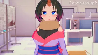 Fucking Elma from Miss Kobayashi's Dragon Maid Until Creampie - Anime Hentai 3d Uncensored