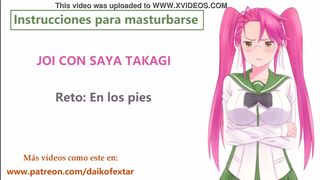 JOI HENTAI IN SPANISH. h. of the d .. She is angry.