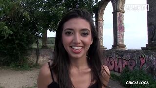 Latina Stepsister Frida Sante Gets To Fuck Stranger Outdoors