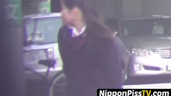 Makes porn video – Flavorful Japanese Angel Is Peeing Outside During Day Time