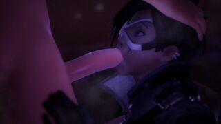 "Talon Tracer Mouth to Ass" NSFW Overwatch Porn~! [Infected_Heart] (MagicalMysticVA)