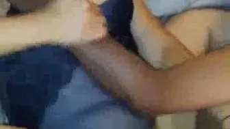 BBW Amateur With Huge Pussy In BBC Interracial Video