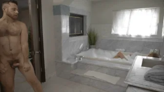 Perv Dude Bareback Fucks Friend Tgirl Girlfriend