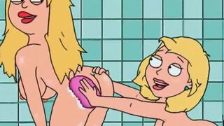 Cartoon lesbian teens seduction