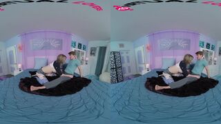 TSVirtualLovers - My Stepsister Izzy Wilde Caught Me In Her Bed While Masturbating And Sniffing her