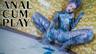 Z Filmz Originals - Alternative TATTOO model masturbating with big toy