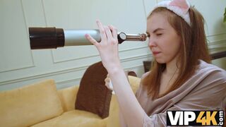 Telescope becomes a reason for a FFM she always dreamed about