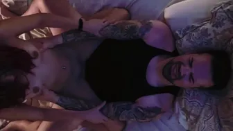 Twice porn video – Romantic StepDaddy Lovingly Fills His Teen Twice - Double Creampie