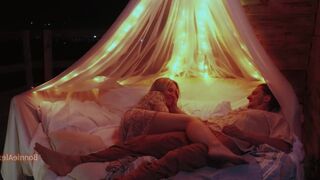 Romantic Sex Outdoors Long Foreplay And Simultaneous Orgasm