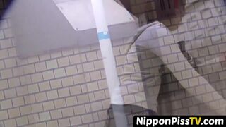 Japanese doll recorded peeing with stowed away voyeur cam