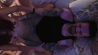 Romantic StepDaddy Lovingly Fills His Teen Twice - Double Creampie