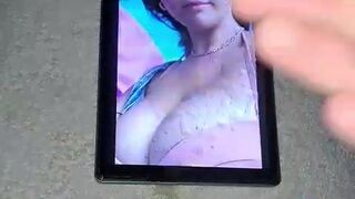 Selena Gomez big tits took all my cum!