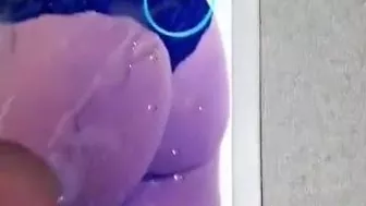 My Cum Cakes Her Cheeks